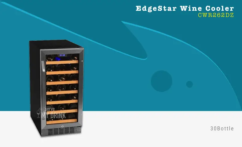 EdgeStar Built-in 30 Bottle Wine Cooler