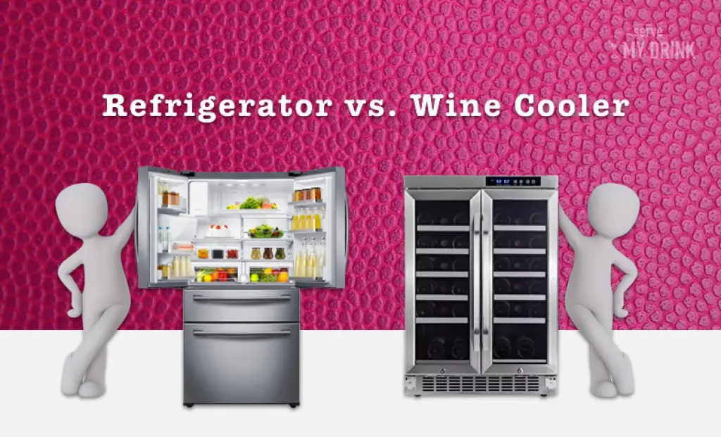 Refrigerator vs. Wine Cooler