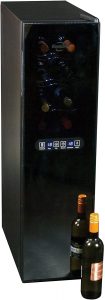 Koolatron WC18 Urban Series 18 Bottle Slim Dual Zone Cooler, Thermoelectric Fridge